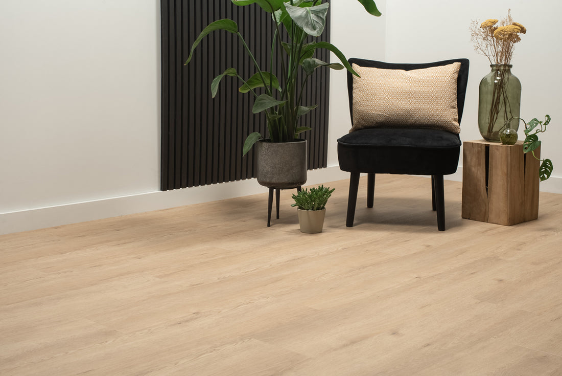 Floer Grolloo Rovere grigio-beige FLR-3041 - PVC naturale in pasta - MEGAMAT