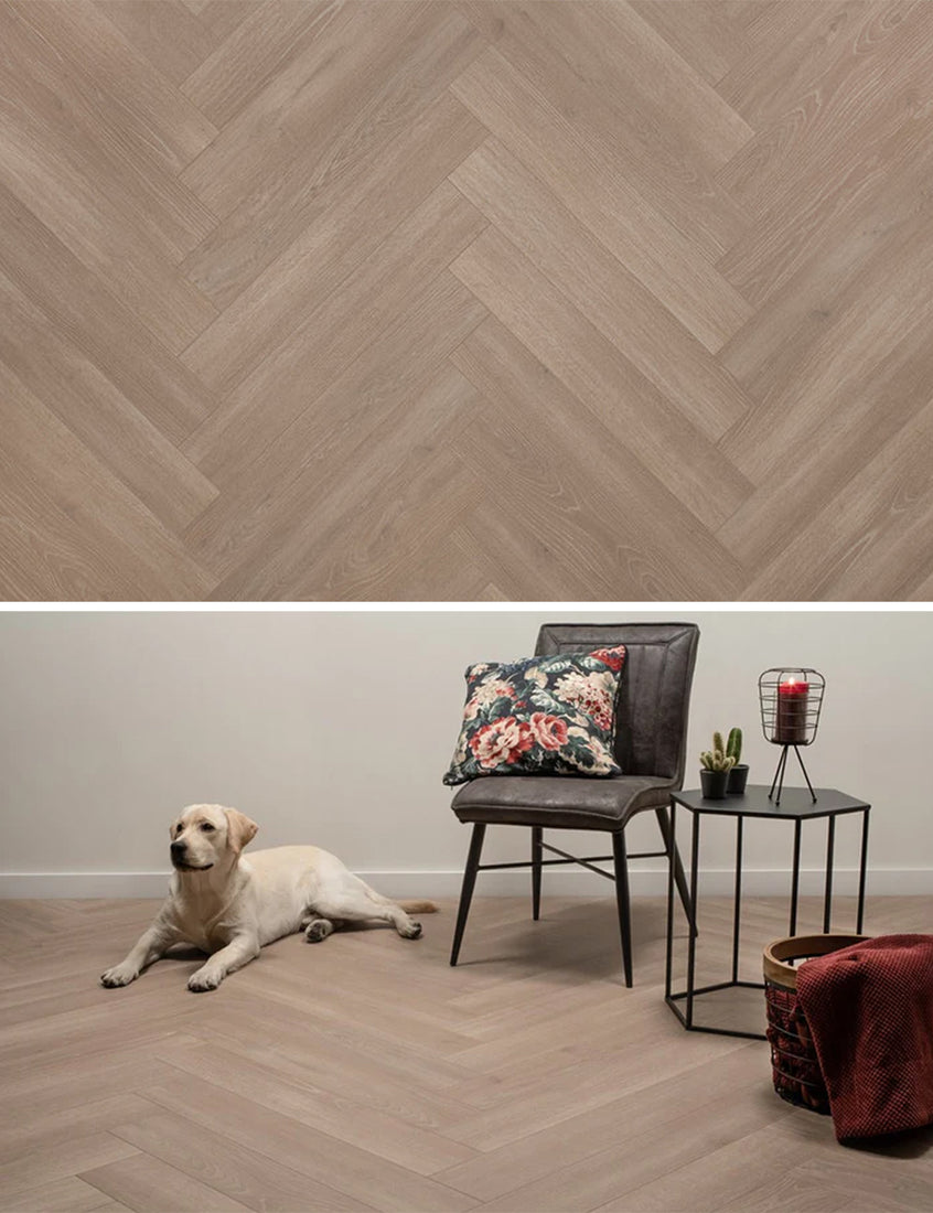 Laminato ibrido grigio Floer Whalebone FLR-1614