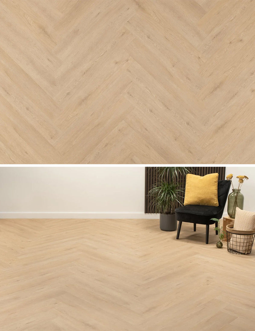 Lastra Floer Whalebone PVC Gaia Grigio beige FLR-3527 MEGAMAT