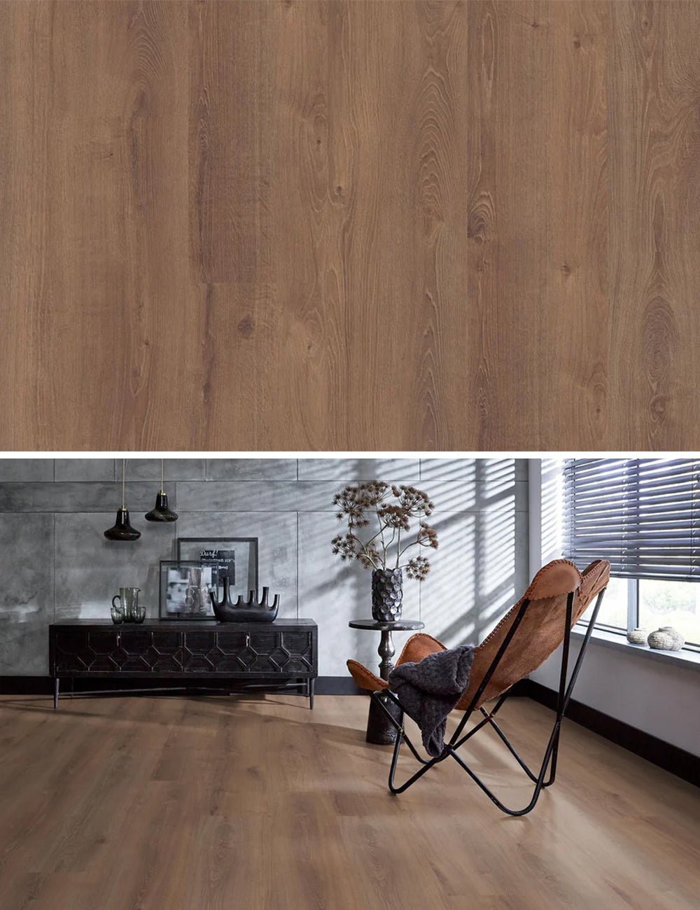 Ambiant Ingelstad Oak Central Brown Laminate - Solza.it