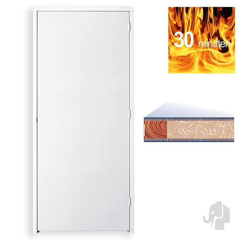 Austria DKC Brandwerend Sapeli 30 Min. 67x114mm – Binnendeur Wit - Solza-it.staging.clonabledemo.net