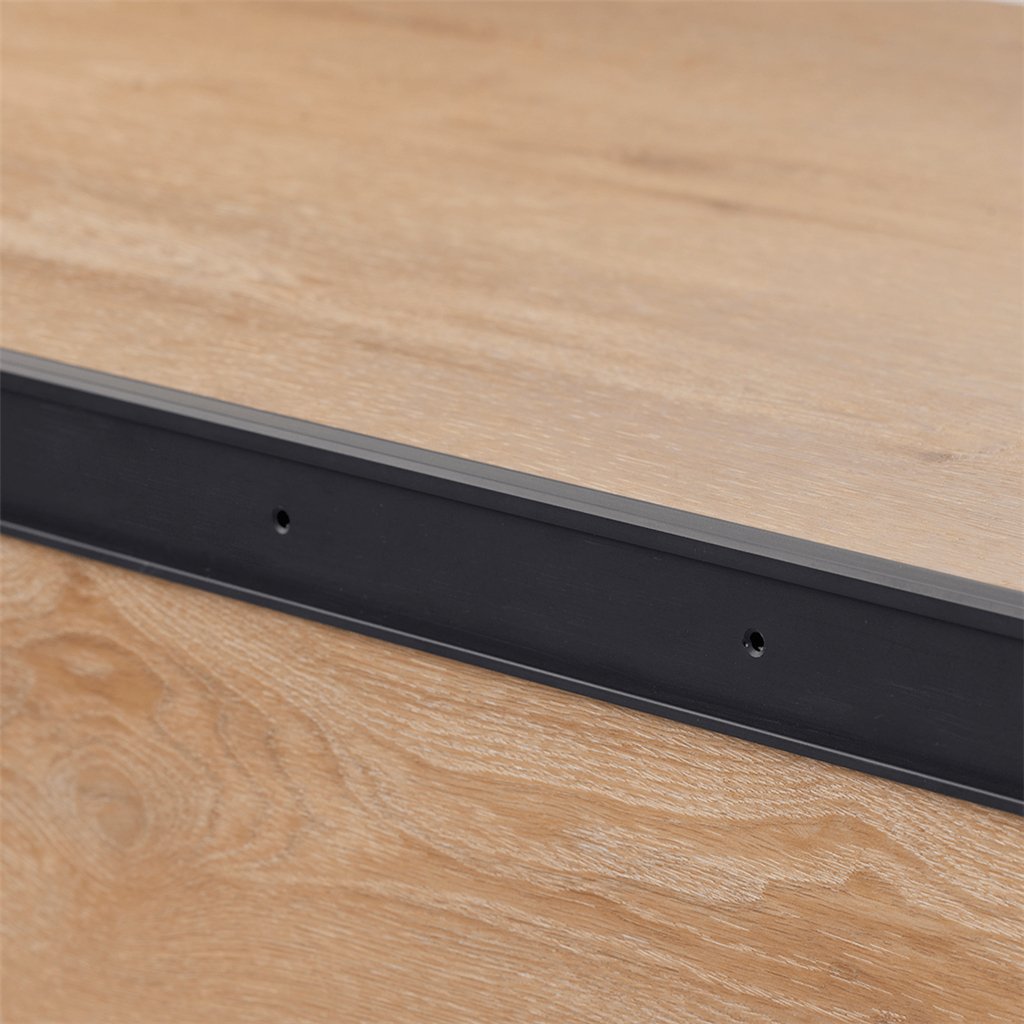 Co - Pro Set di profili per scale in PVC nero 15x45x1300mm (4 pezzi) - Solza-it.staging.clonabledemo.net