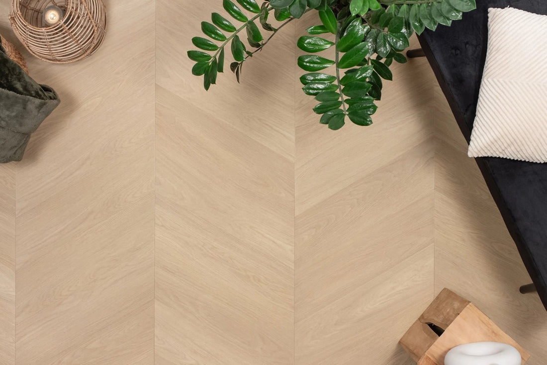 Floer Chevron Pasta PVC Rovere Naturale MEGAMAT FLR-3571 - Punta Ungherese - Solza.it