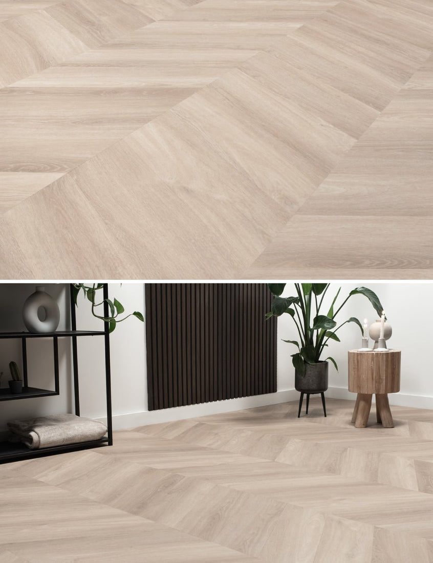Floer Chevron Pasta PVC Rovere non trattato MEGAMAT FLR-3570 - Punto Ungherese - Solza.it