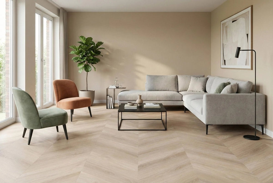 Pavimento a punto ungherese Floer in PVC Rovere non trattato MEGAMAT FLR - 3570 - Solza.it