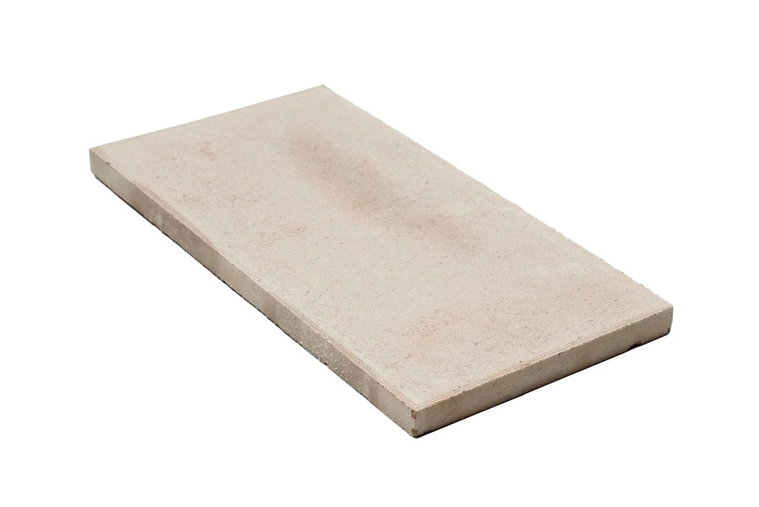 Floer Piastrella in terracotta Beige a spina di pesce - 14x28x1,5cm - Lavorata - TGL - 6310 - Solza.it