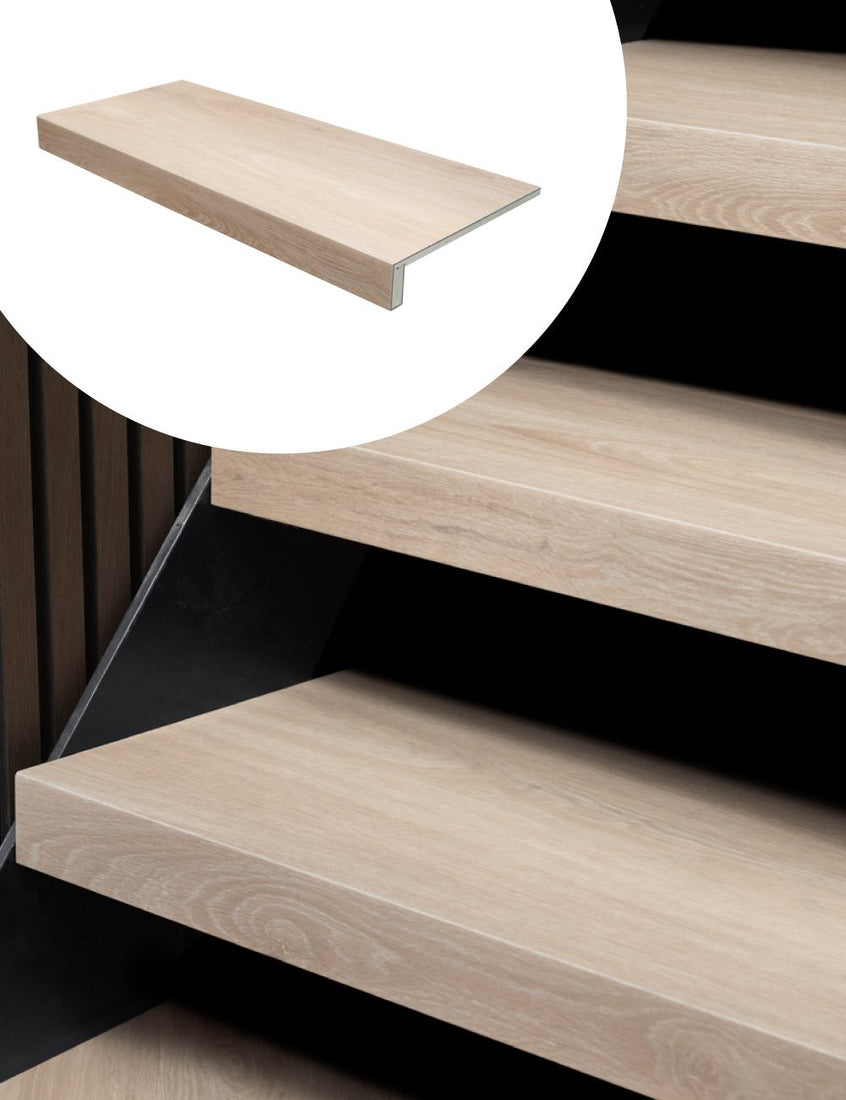 Rivestimento per scale Floer Rovere non trattato Singolo gradino 1000x326x63mm - Solza-it.staging.clonabledemo.net