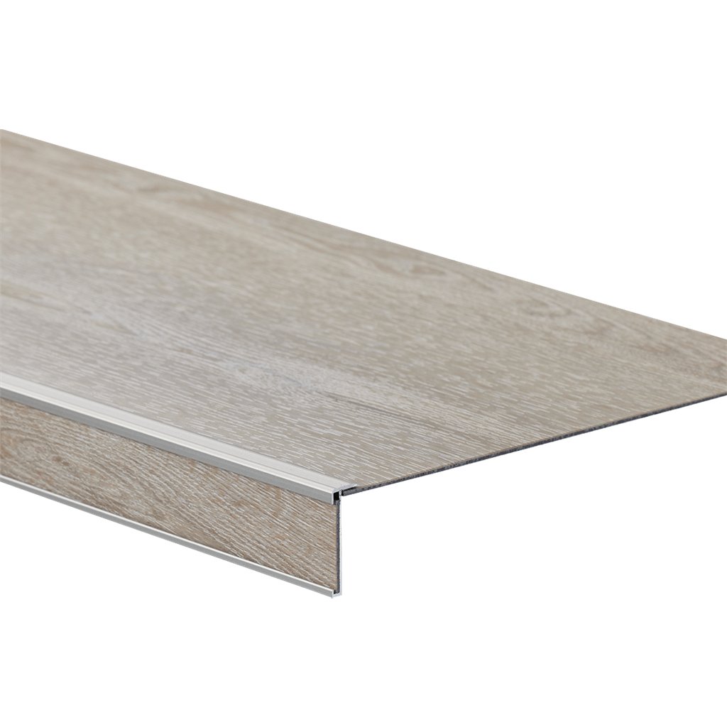 Set di gradini Floorlife in PVC Leyton Rovere chiaro - Solza.it
