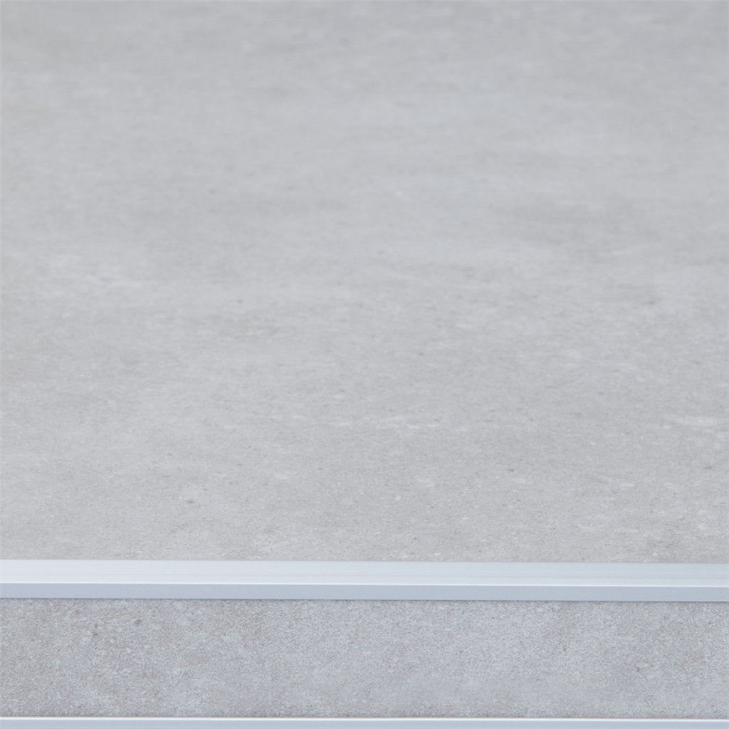 Set di gradini Floorlife in PVC grigio Southwark - Solza.it