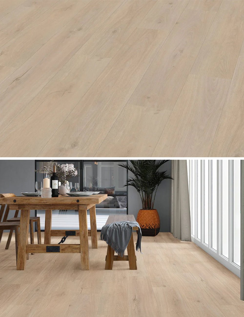 Vivafloors Luxor - Rovere 7210 - Strisce dritte in pasta di PVC - Solza.it