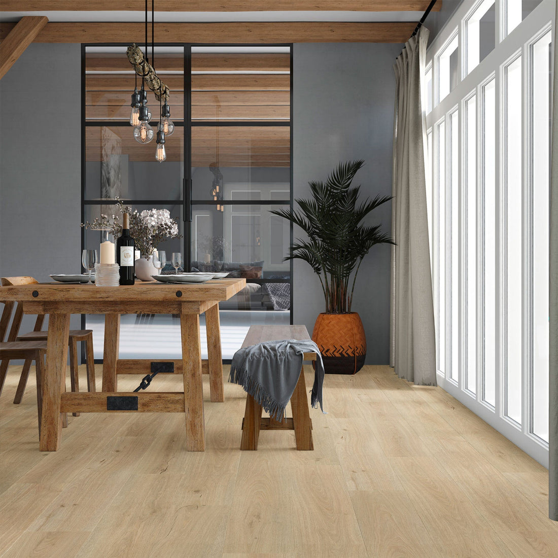 Vivafloors Luxor - Rovere 7220 - Strisce dritte Click PVC - Solza.it