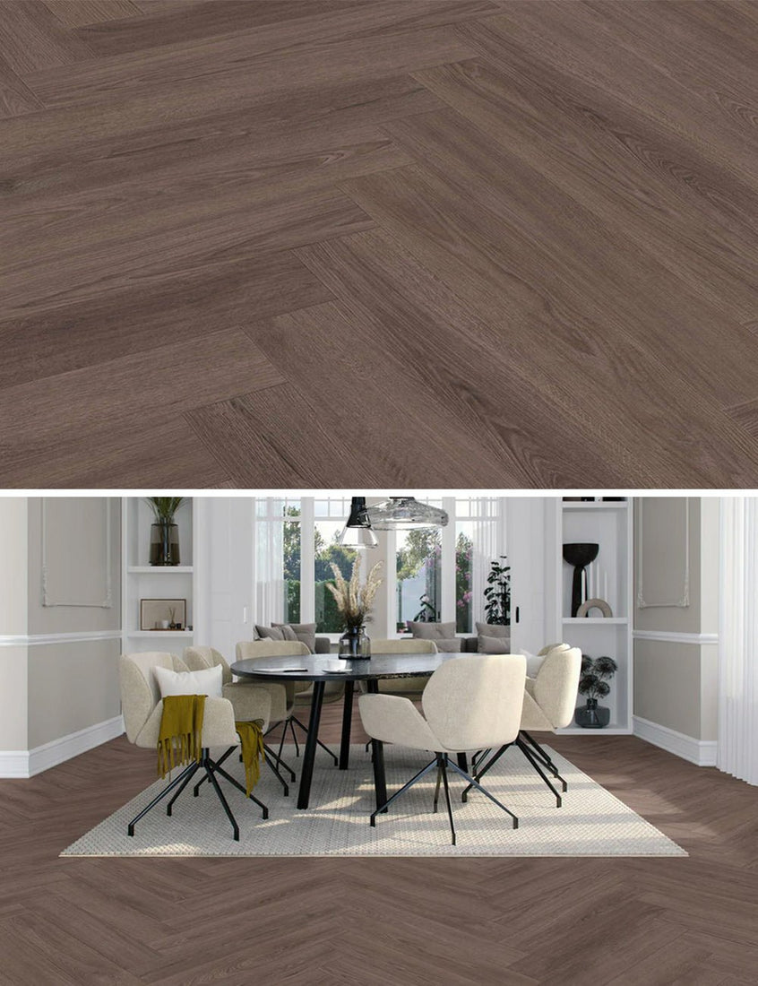 Vivafloors Mayfair - Oak 9060 - Whalebone Slab PVC - Solza.it