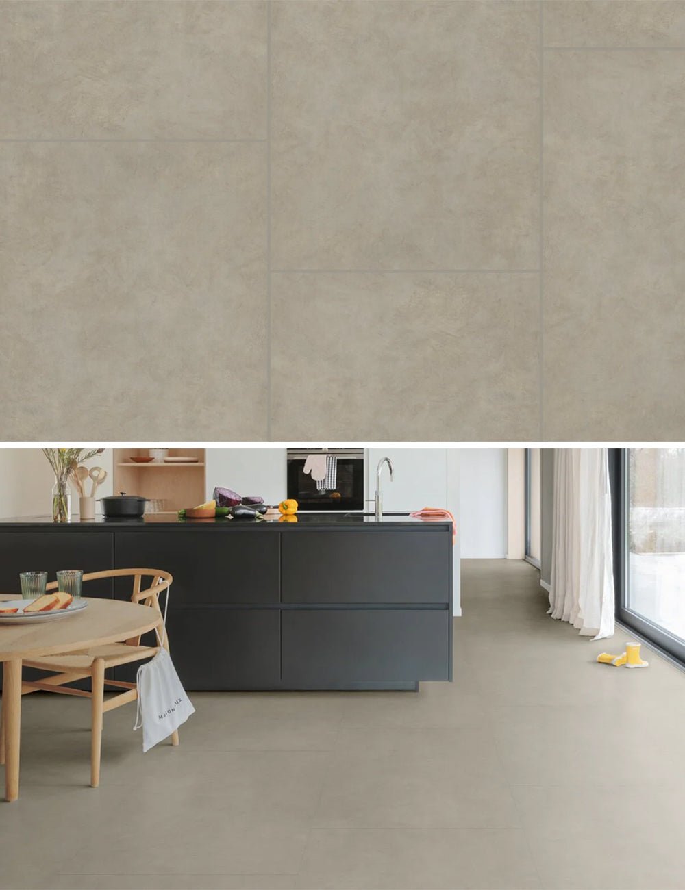 Floorify Sale Marino F014 - Piastrella grande Click PVC