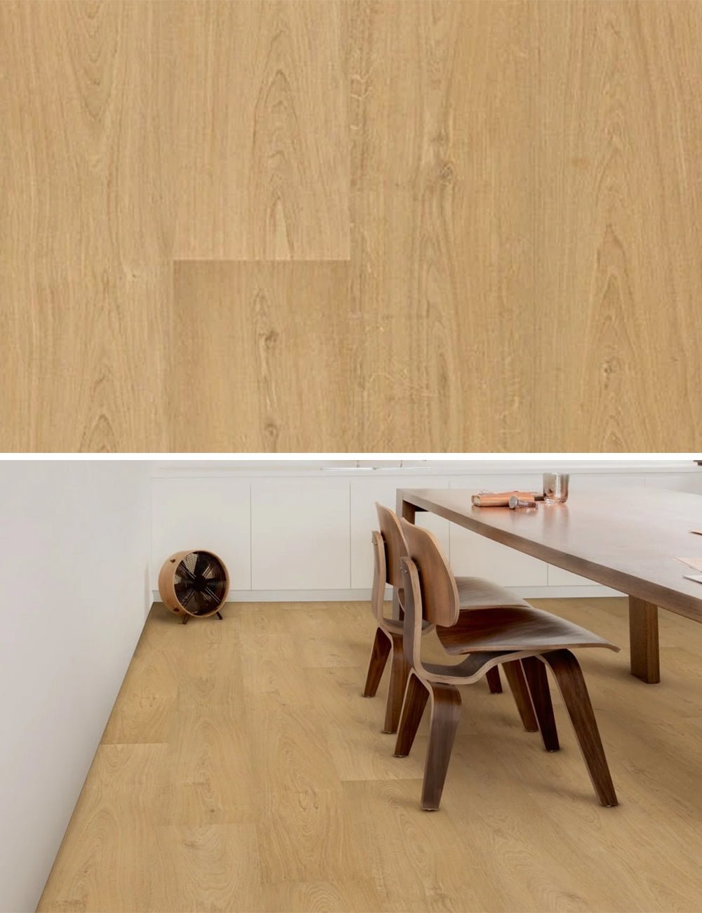 Floorify Croissant F007 - PVC a incastro con listoni lunghi