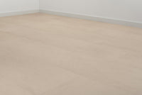 Pavimento in piastrelle beige effetto cemento Click PVC FLR-3800