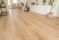 Pavimento in laminato ibrido di rovere non trattato Country House FLR-1029