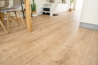 Pavimento in laminato ibrido di rovere non trattato Country House FLR-1029