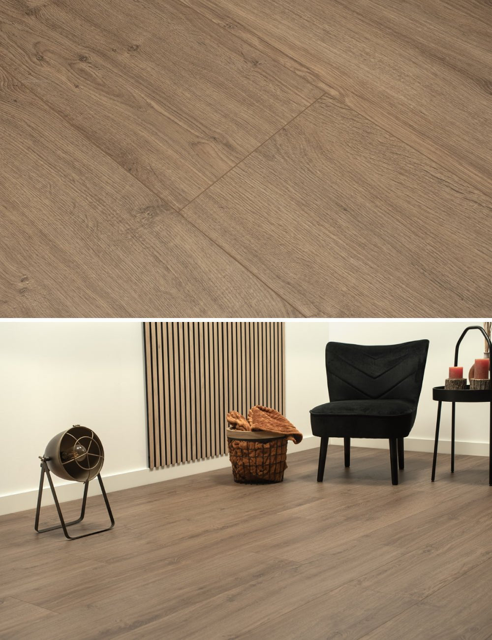 Floer Cities Laminate Dublin Dark Brown Oak FLR - 1423 - Solza.it
