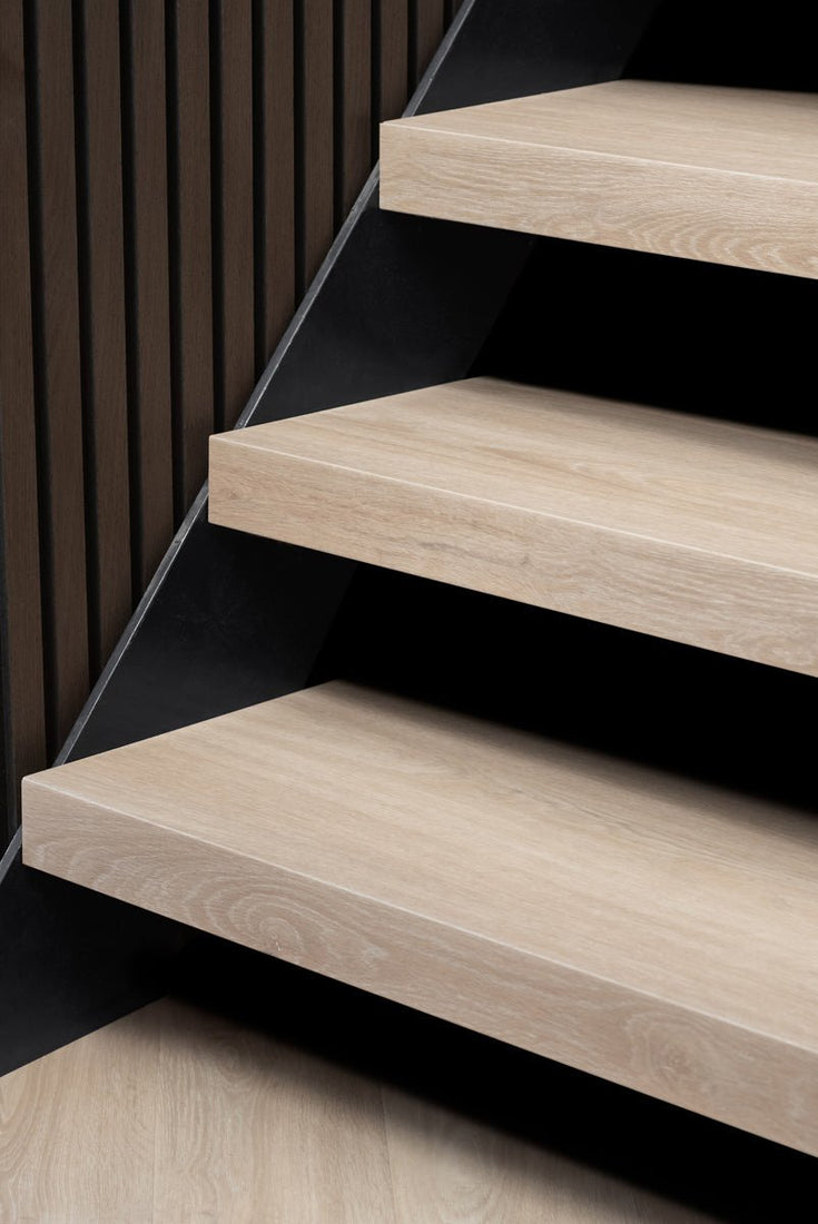Rivestimento per scale Floer Rovere non trattato Singolo gradino 1000x326x63mm - Solza-it.staging.clonabledemo.net