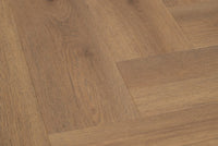 Floer a spina di pesce in PVC noce stretto FLR-3912 - MEGAMAT