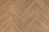 Floer a spina di pesce in PVC noce stretto FLR-3912 - MEGAMAT