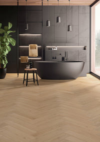 Floer Sand Grey Oak Laminato ibrido a spina di pesce FLR - 1625 - Solza.it
