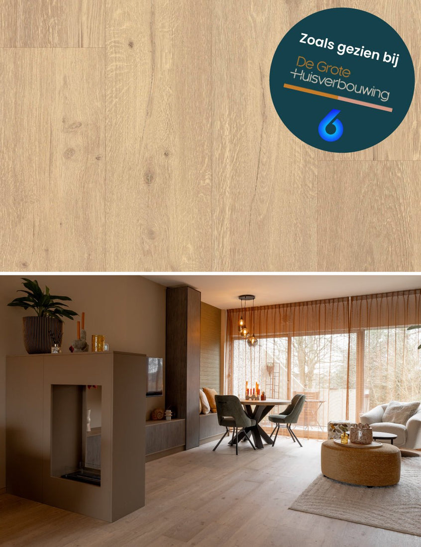 Floorify Latte F034 - PVC a listoni lunghi a click