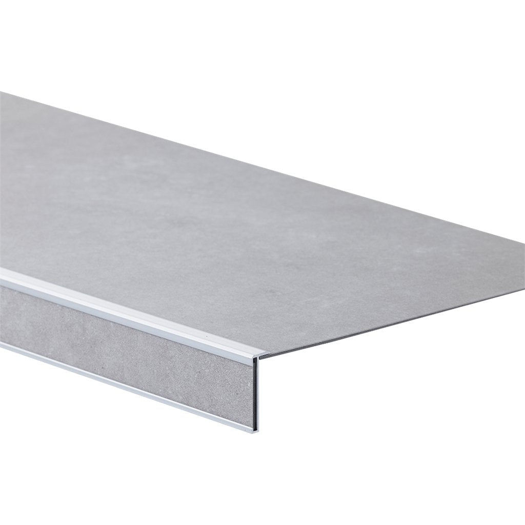 Set di gradini Floorlife in PVC grigio Southwark - Solza.it