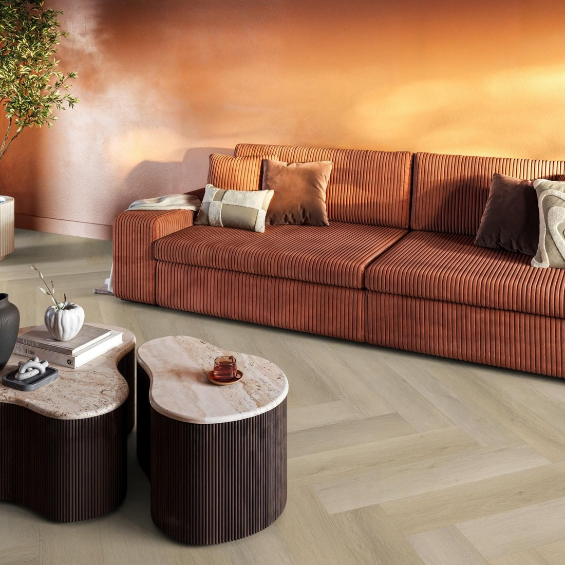 Floorlife YUP Mayfair Light Oak EVC - Dryback/Plastic PVC - Solza.it