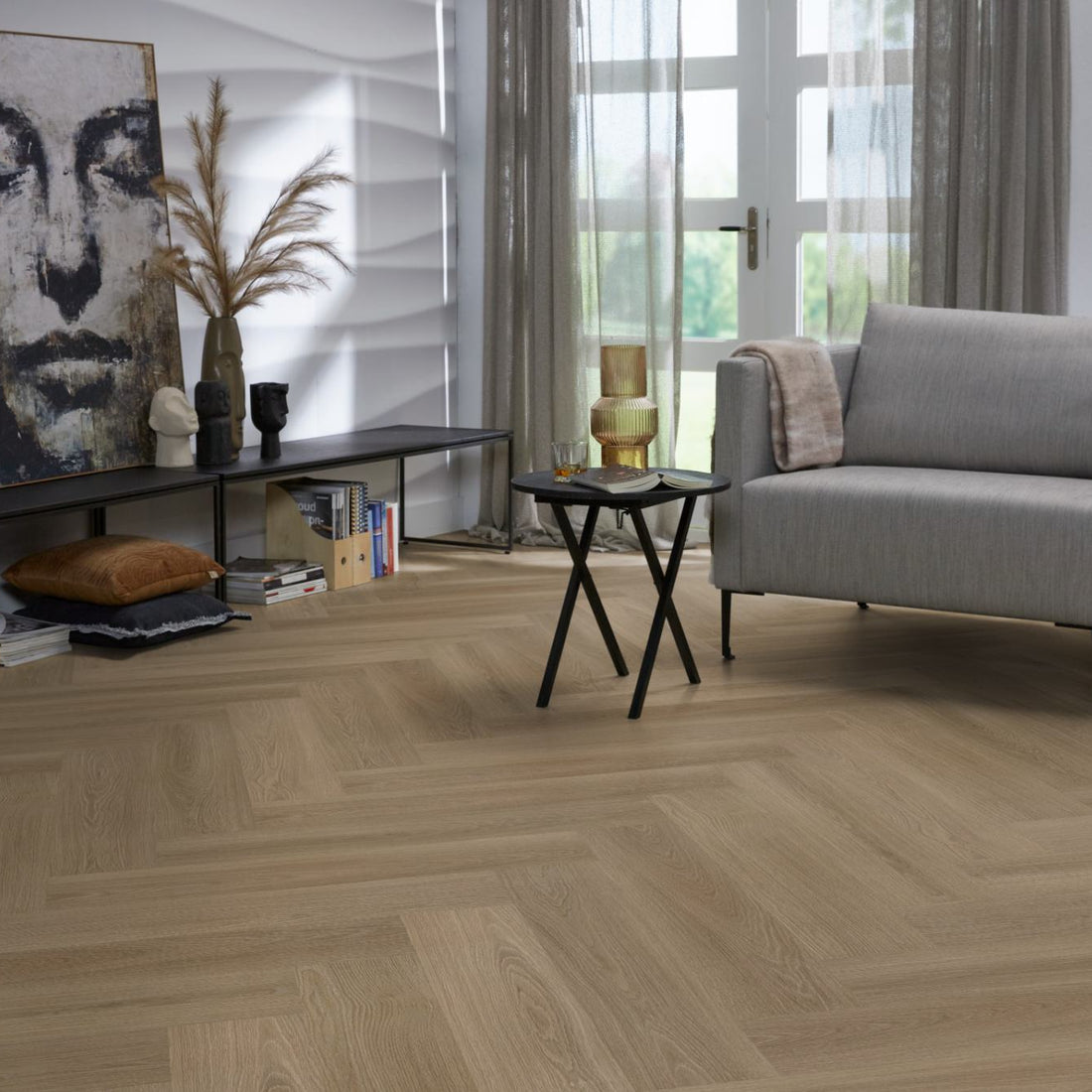 Floorlife YUP XL Brentford Dark Oak a spina di balena EVC - Dryback PVC - 7050100419 - Solza-it.staging.clonabledemo.net