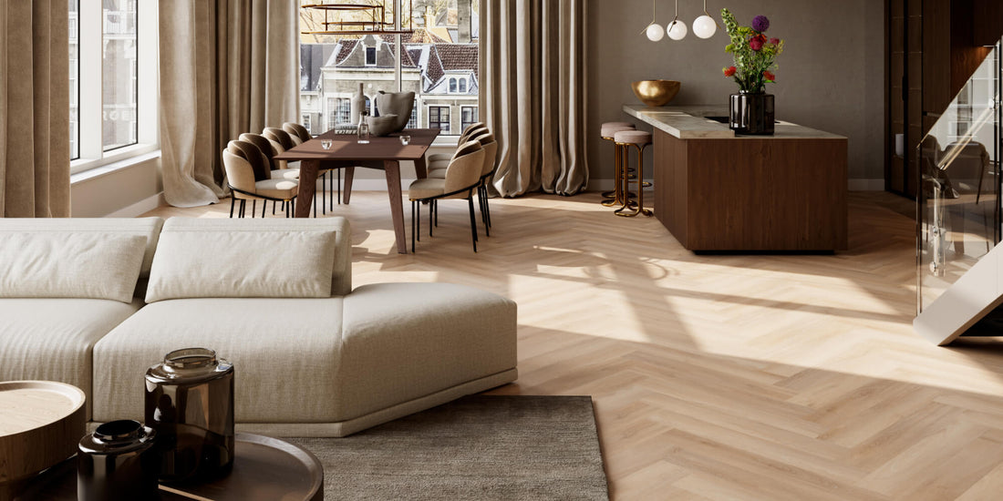 ROOM5 Royal Champagne Whiskerbone Plain PVC 555100201 - Solza.it