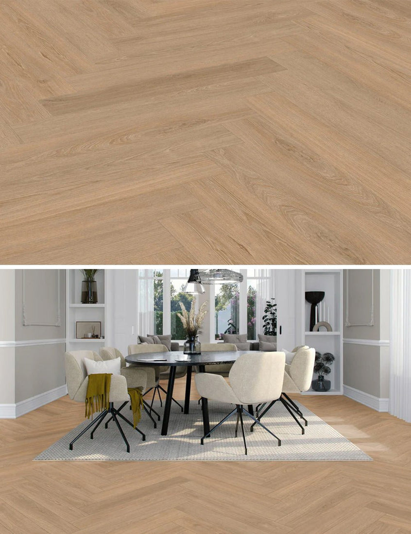 Vivafloors Mayfair - Oak 9020 - Whalebone Slab PVC - Solza.it