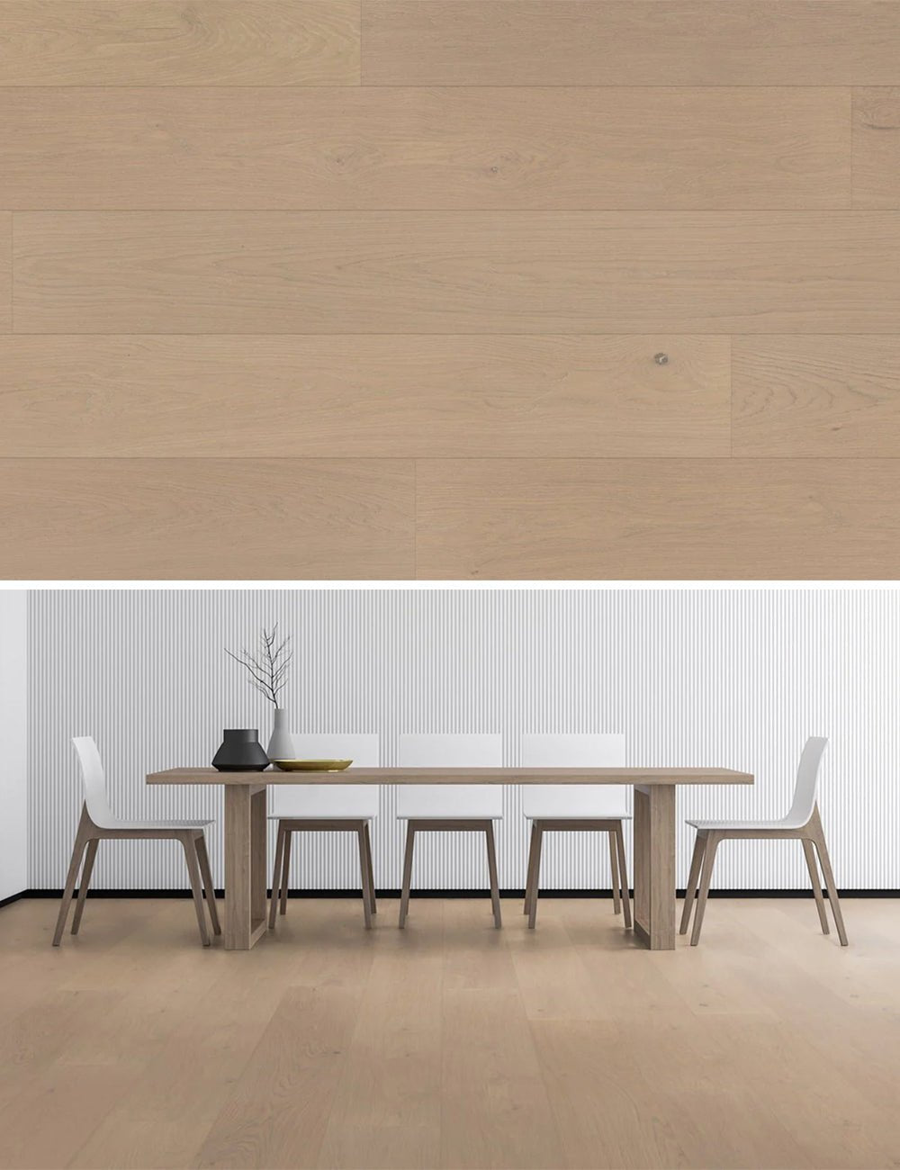Floer Hybrid Wood Smoked White Oak Subtle FLR-5004 - Solza.it