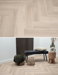 Pavimenti a spina di pesce PVC Pure Oak FLR-3514 MEGAMAT - Orca a spina di pesce non trattata - Solza.it