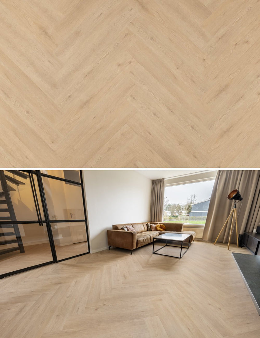 Floer Whalebone Lastra in PVC Gaia Grigio beige FLR-3527 - Solza.it
