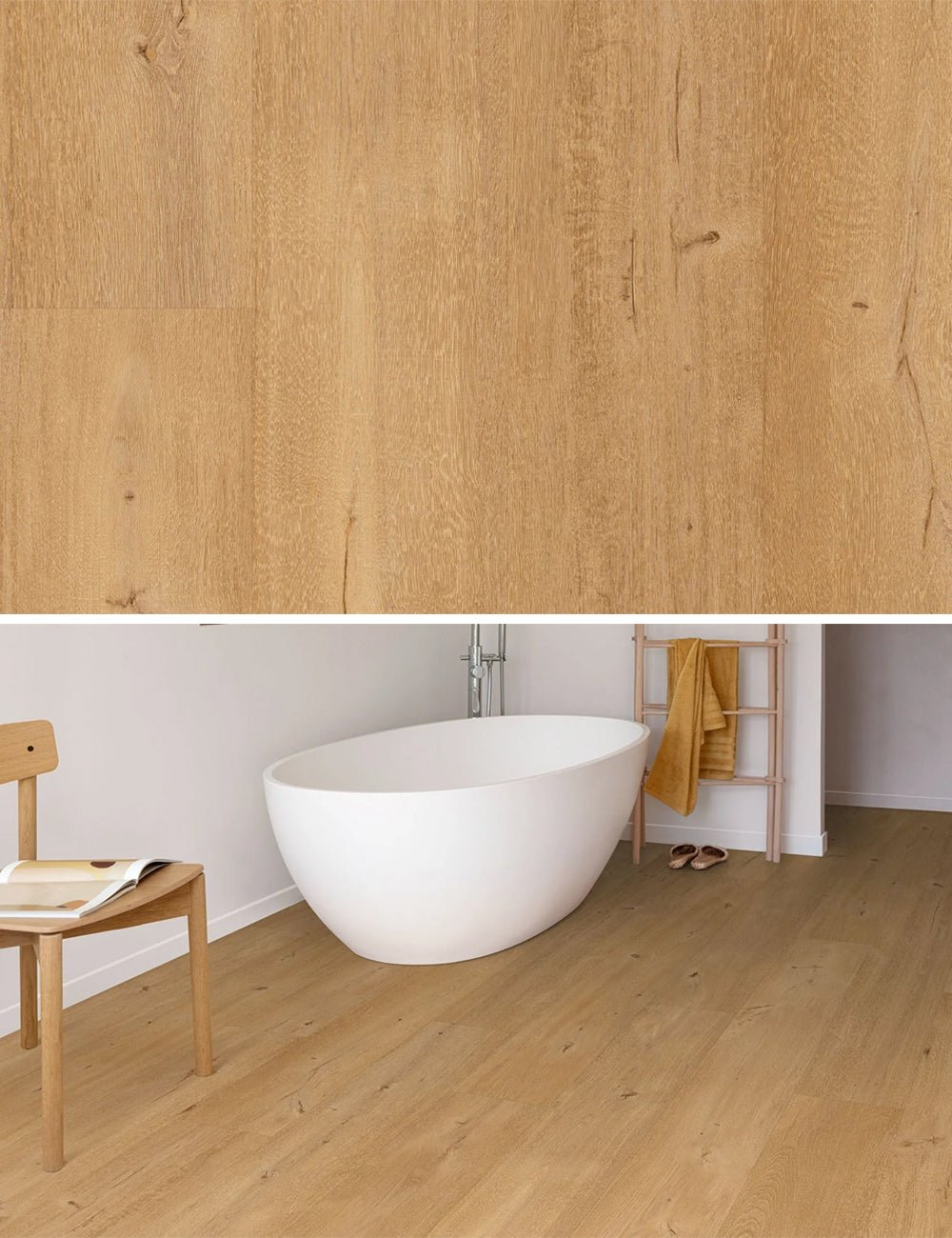 Floorify Frangipane F095 - Listelli XL in PVC Click