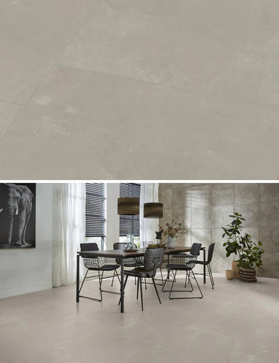 Floorlife Click PVC Piastrella Victoria Beige 6210 SRC - quadrato 61x61 cm - Solza.it