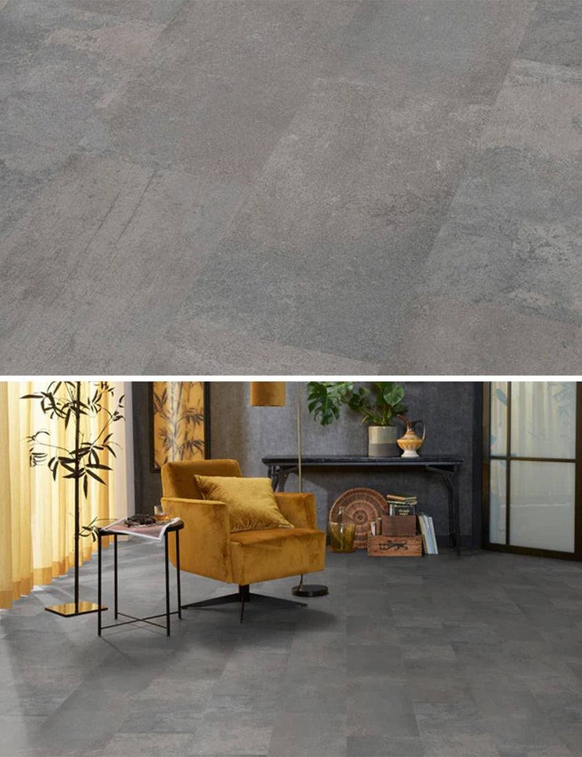 Floorlife Laminate Tile Madison Square Aqua Light Grey 6403 - Piastrella 60,4 x 28 cm - Solza.it