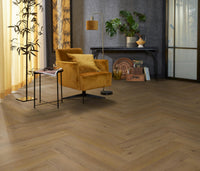 Floorlife a spina di pesce Click PVC YUP Leyton a spina di pesce Rovere scuro 2823 SRC - Solza.it