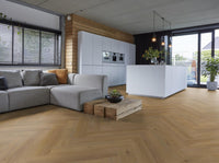 Floorlife a spina di pesce Click PVC YUP Leyton a spina di pesce Rovere scuro 2823 SRC - Solza.it