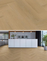Floorlife a spina di pesce Click PVC YUP Merton Herringbone Light Oak 7613 - Solza.it