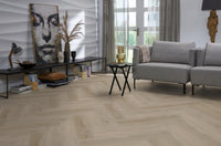 Floorlife Yup Leyton Herringbone Light Oak PVC Dryback - A spina di pesce a grana stretta - Solza.it