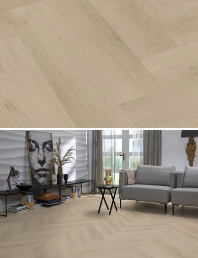 Floorlife Yup Merton Herringbone Beige Dryback PVC - Solza-it.staging.clonabledemo.net