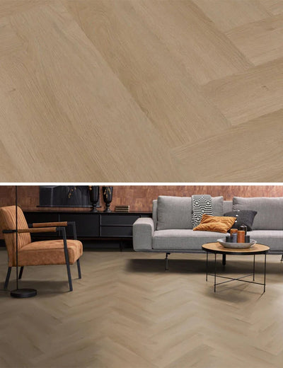 Floorlife Yup Merton Herringbone Natural Oak Dryback PVC - Solza-it.staging.clonabledemo.net