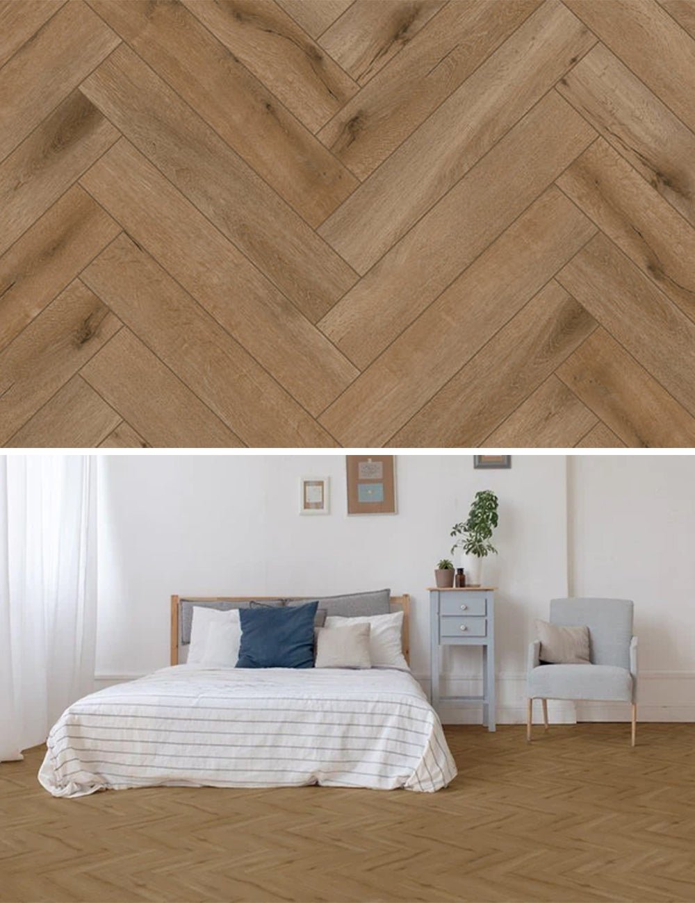 Gelasta Callisto a spina di pesce Click 5200 Rovere naturale scuro - Solza.it