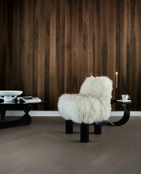 vtwonen Pavimento in PVC a spina di pesce carbone Dryback - Solza.it