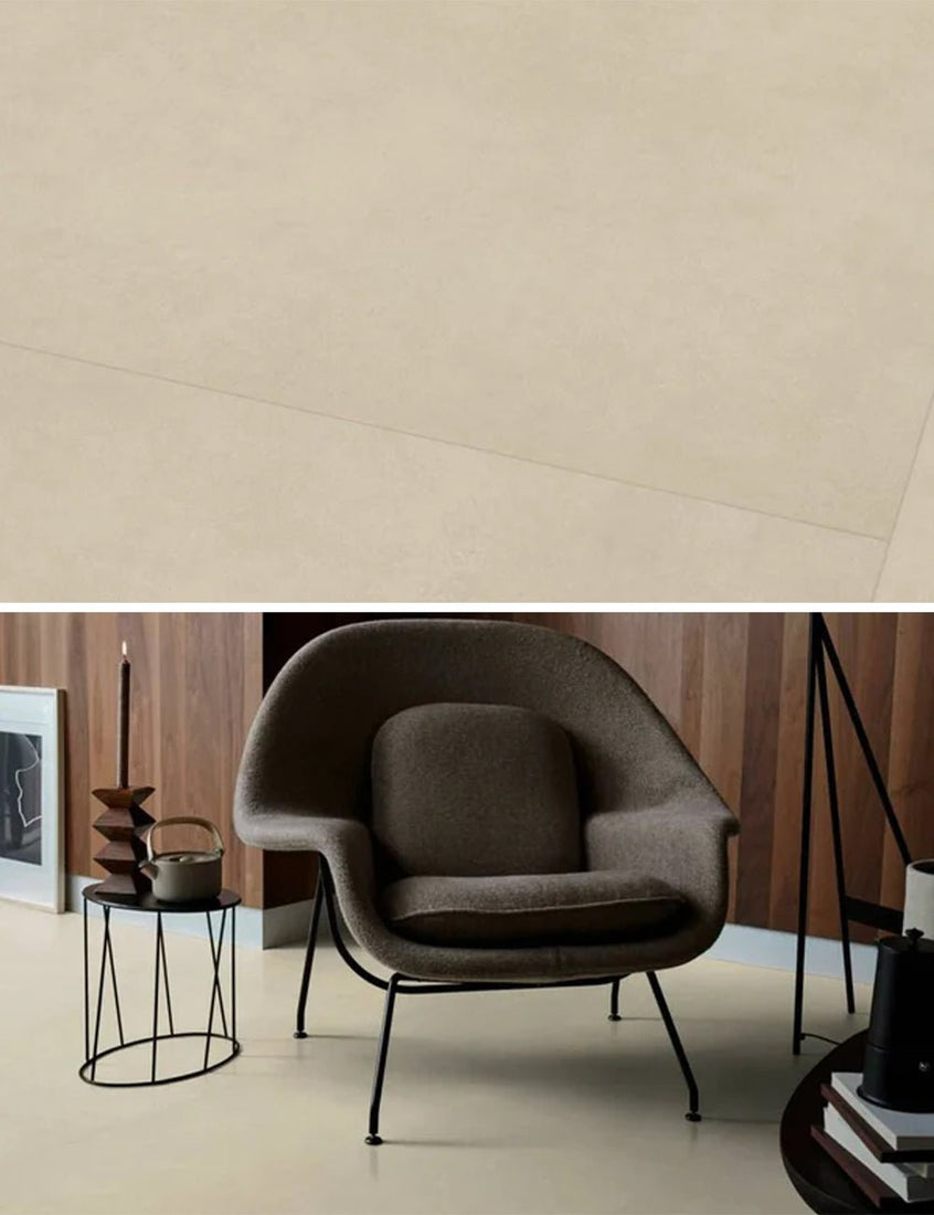 vtwonen Piastrella in PVC Basic XL Naturale Dryback - Piastrella 91,4 x 91,4 cm - Solza-it.staging.clonabledemo.net